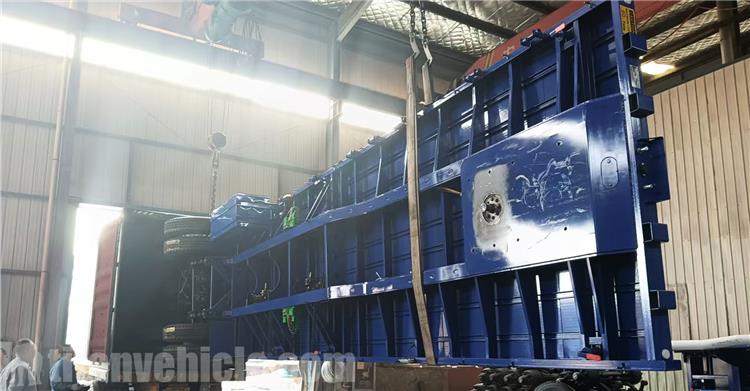 Semirremolque de carga de lados altos de 600 mm en venta en Om&aacute;n