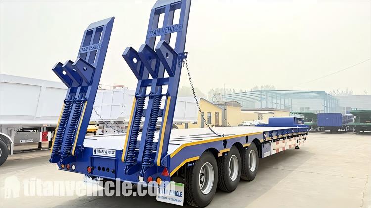 Cami&oacute;n de plataforma baja de 3 ejes y 60 toneladas en venta en Camer&uacute;n