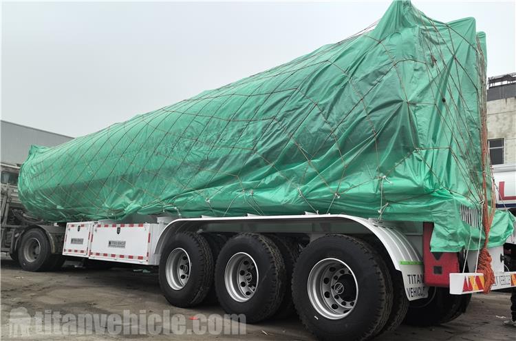 Remolque cisterna de combustible de 3 ejes y 40.000 litros en venta en Namibia
