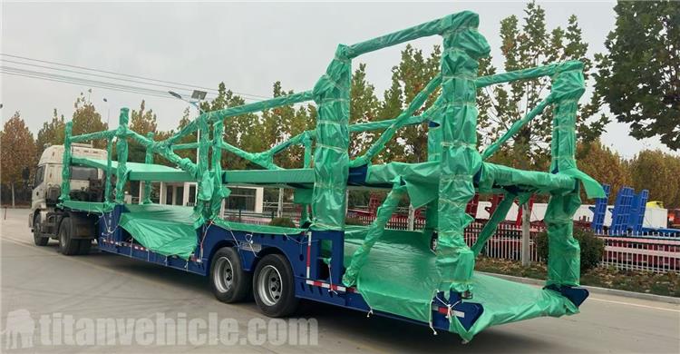 Remolque para transporte de veh&iacute;culos de 2 ejes en venta en Tanzania