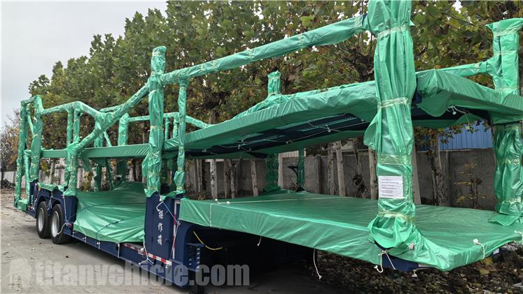 Remolque para transporte de veh&iacute;culos de 2 ejes en venta en Tanzania