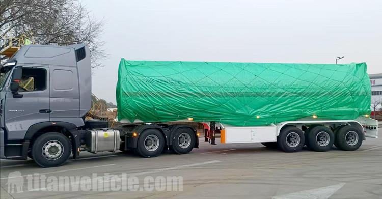 Remolque cisterna para combustible diésel de 45.000 litros en venta en Angola