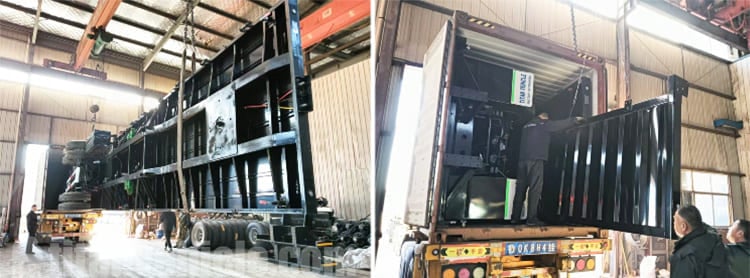 Remolque de plataforma de 40 pies en venta cerca de mí en Uganda
