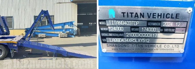 Fabricantes de remolques de plataforma baja de 100 toneladas a la venta en Filipinas