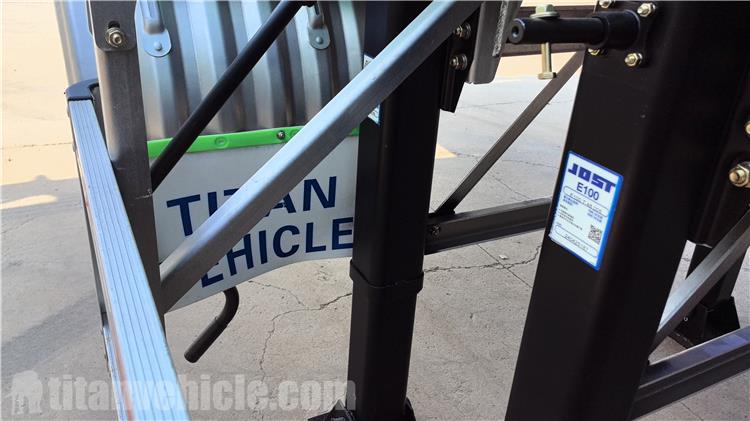 Se enviará un remolque cisterna de combustible de aluminio de tres ejes de 35000 L a Botsuana