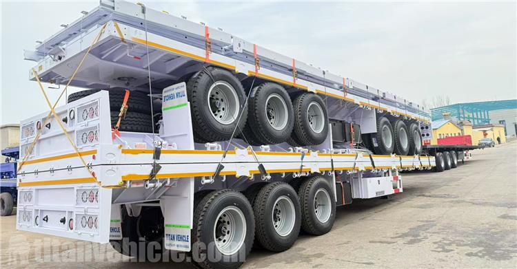 El remolque de carga Tir Axle Fence se enviará a Tanzania