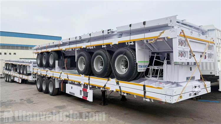 El remolque de carga Tir Axle Fence se enviará a Tanzania