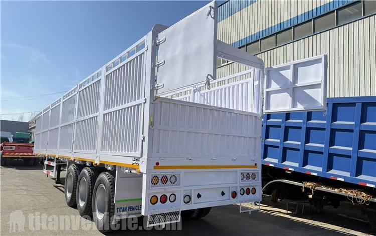 El remolque de carga Tir Axle Fence se enviará a Tanzania