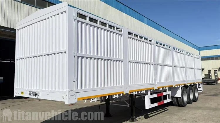 El remolque de carga Tir Axle Fence se enviará a Tanzania