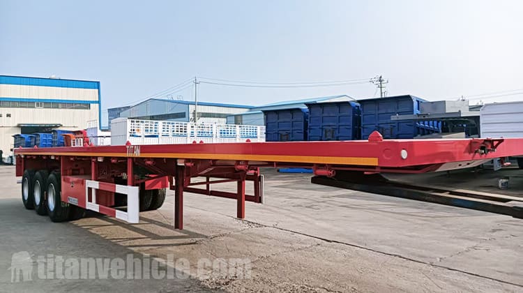 Fabricantes de semirremolques de plataforma de 3 ejes en venta en Nigeria