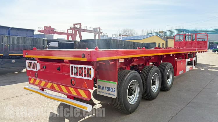 Remolque de plataforma de 40 pies en venta en Zambia