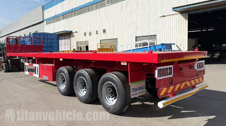 Remolque de plataforma de 40 pies en venta en Zambia