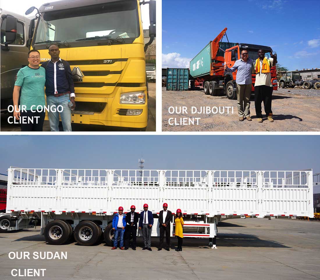 lowbed trailer customer visit