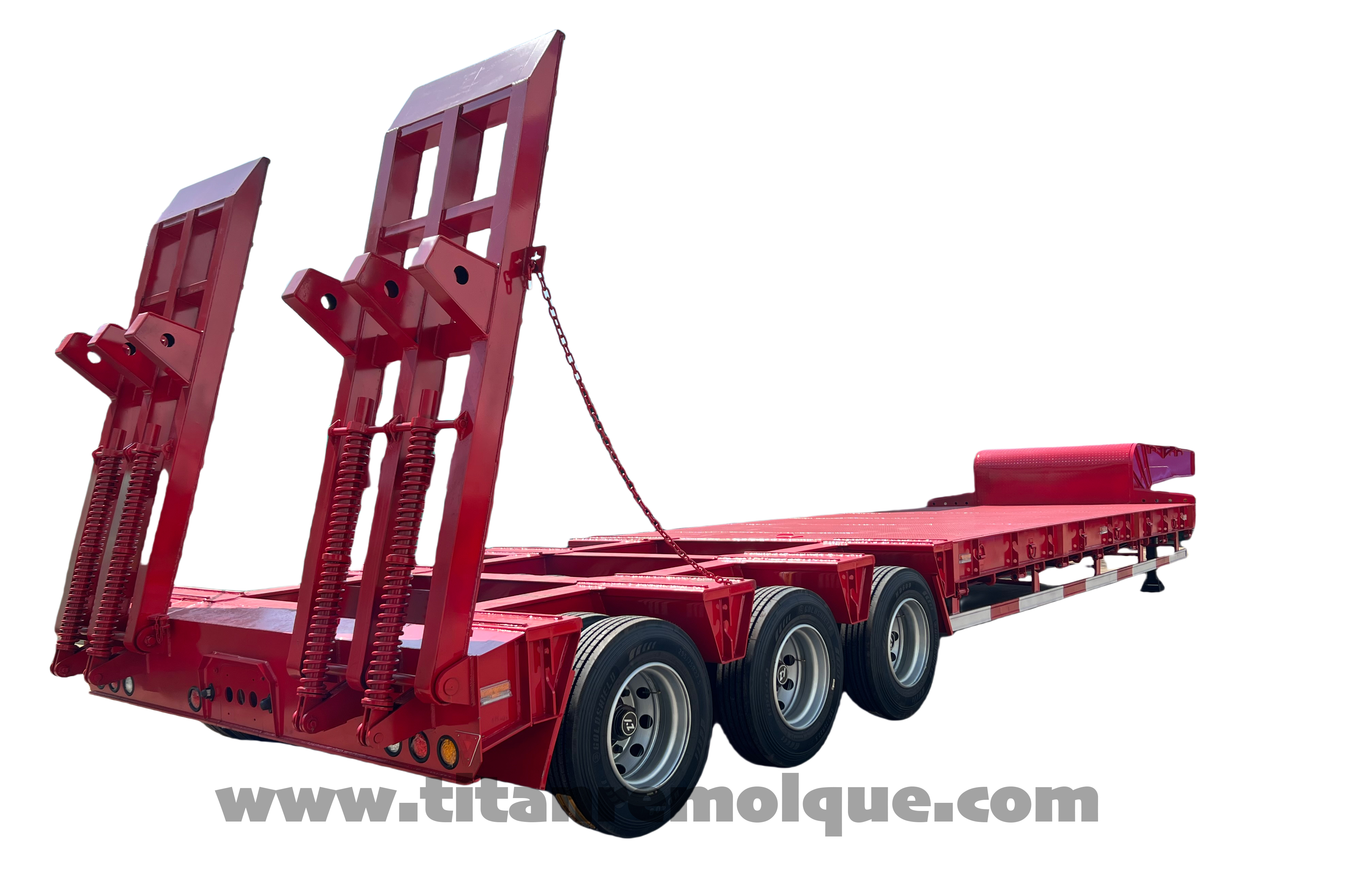 Semirremolque de eskeleto 40-80 toneladas