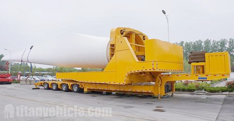 Adaptador de pala de rotor de molino de viento para transporte