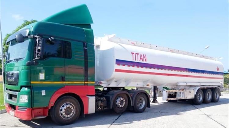 Semirremolque cisterna de combustible de 54000 litros
