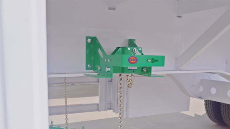 Semirremolque platforma portacontenedor de 3 ejes