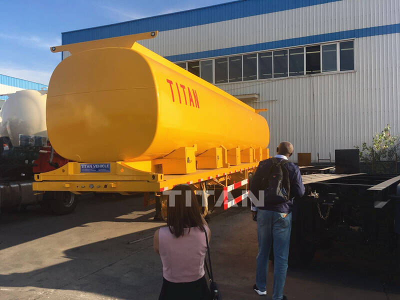 Semirremolque cisterna de combustible de 42000 litros