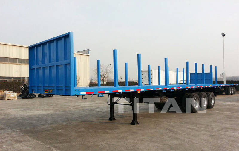 Semirremolque para transporte de madera