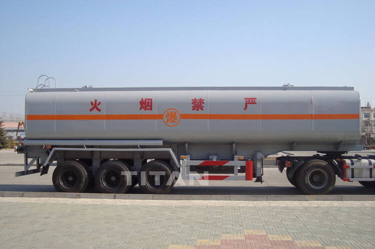 Semirremolque cisterna de petróleo para transporte de productos químicos