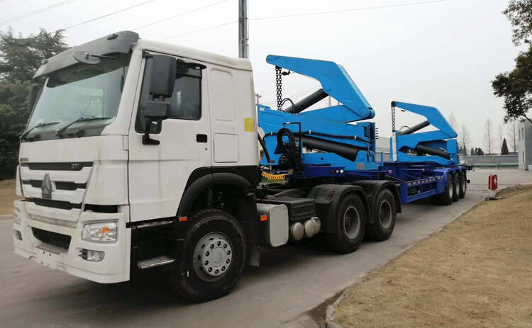 Cargador lateral de contenedores de 40 pies