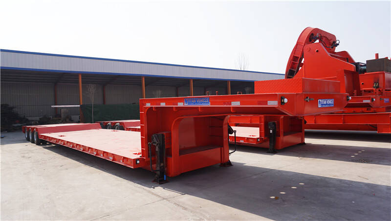 Remolque plataforma ultrabaja de 850mm