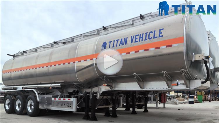 Remolque cisterna de aluminio de 42000 litros a la venta en Costa Rica