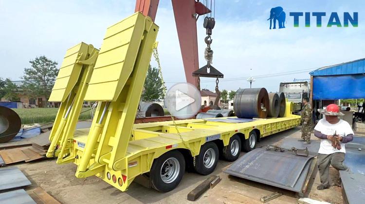 Remolques de transporte pesado de 150 toneladas a precio de venta Fabricantes