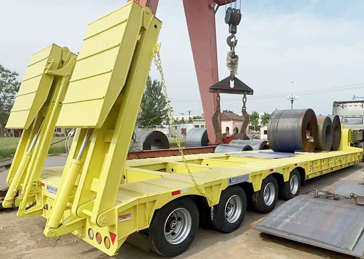 Remolques de transporte pesado de 150 toneladas a precio de venta Fabricantes