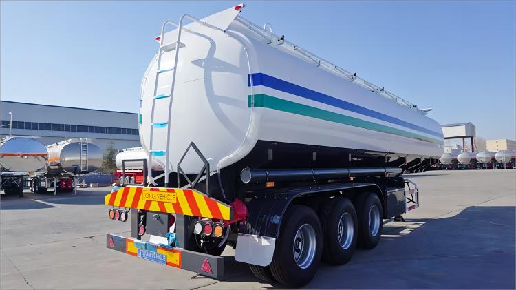 Remolque cisterna de combustible a la venta en Nigeria | Precios de los camiones cisterna de combustible | Semirremolque cisterna de combustible pesado a la venta