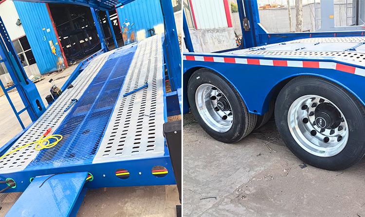 Remolque de transporte de automóviles de dos pisos en venta en México