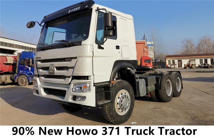 Camiones Howo 371 ligeramente usados ​​en venta en Paraguay.