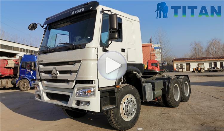 Camiones Howo 371 ligeramente usados ​​en venta en Paraguay.