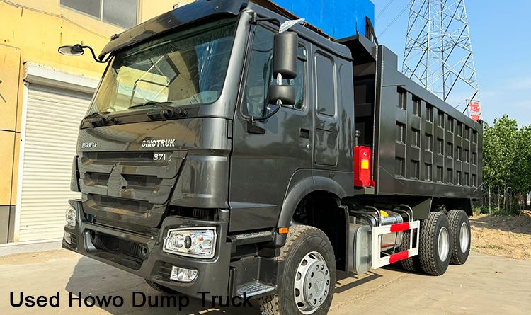 Camión volquete Howo usado a la venta