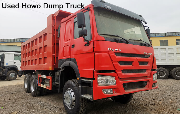 Second Hand Howo Dump Truck for Sale