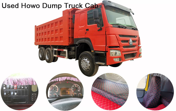 Second Hand Howo Dump Truck for Sale