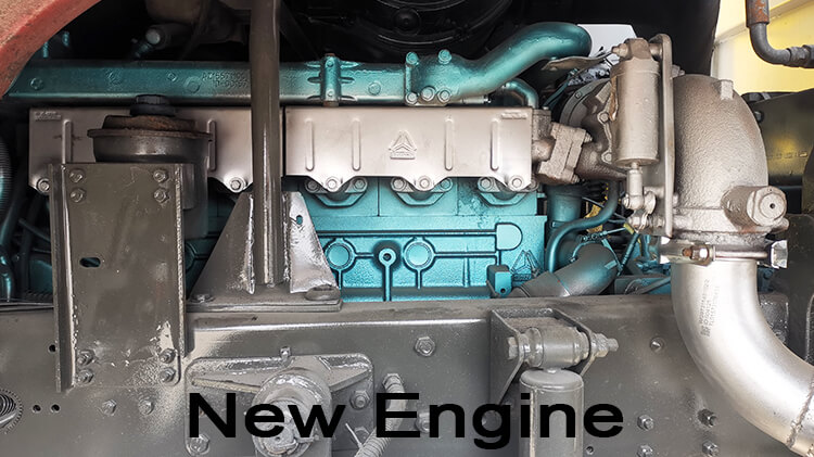 ¿Por qué elegir el camión usado TITAN VEHICLE? USED HOWO TRUCK Gearbox    All New Parts Inside The Engine    Used Howo Truck Engine Of The Test Index Is Qualified  