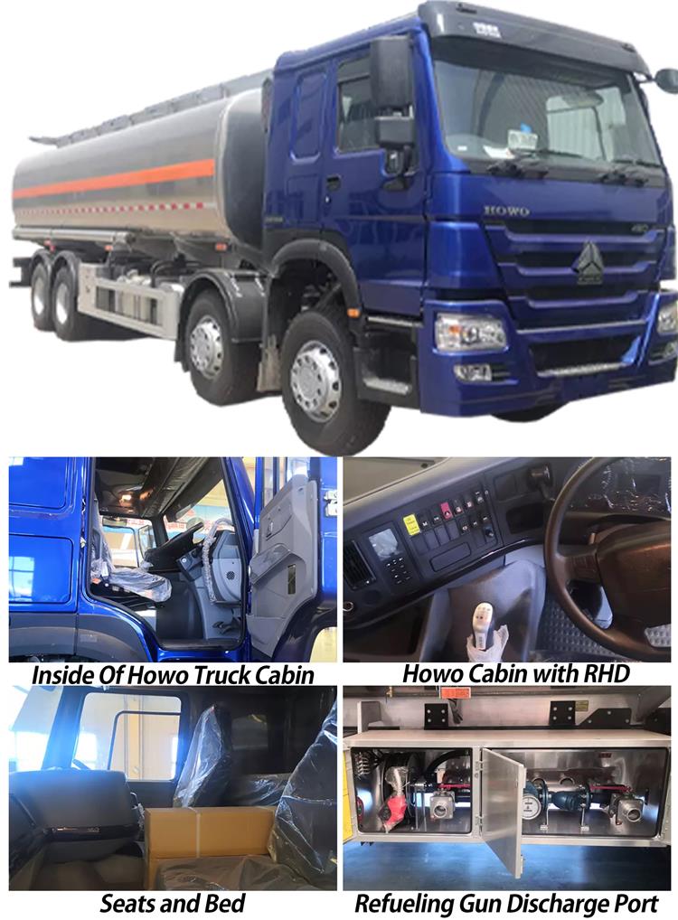 Camiones cisterna de combustible Sinotruk Howo 20000 L usados
