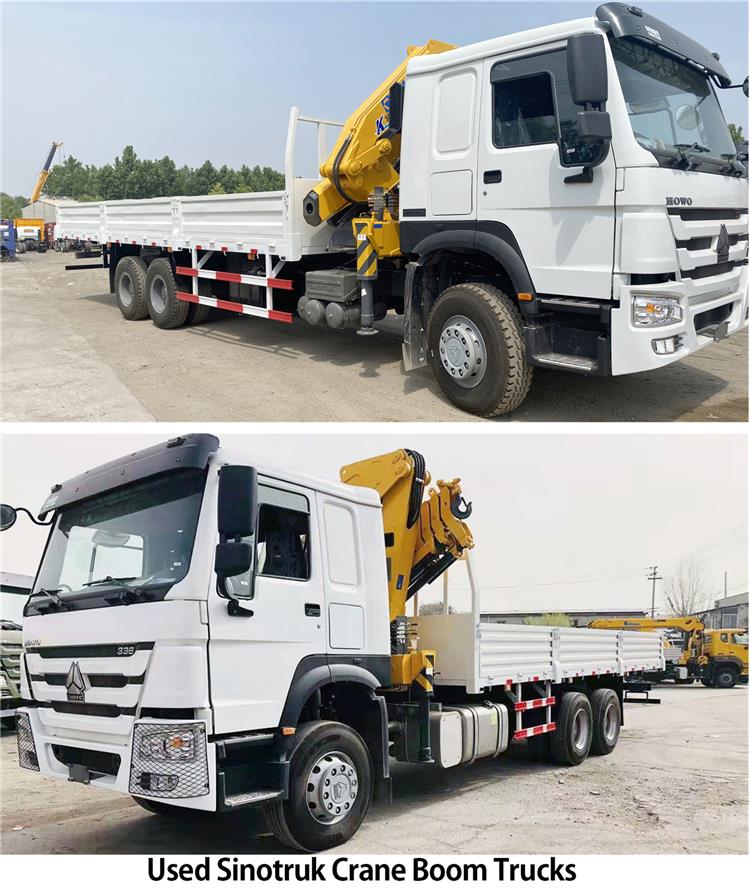 Camiones grúa Sinotruk usados