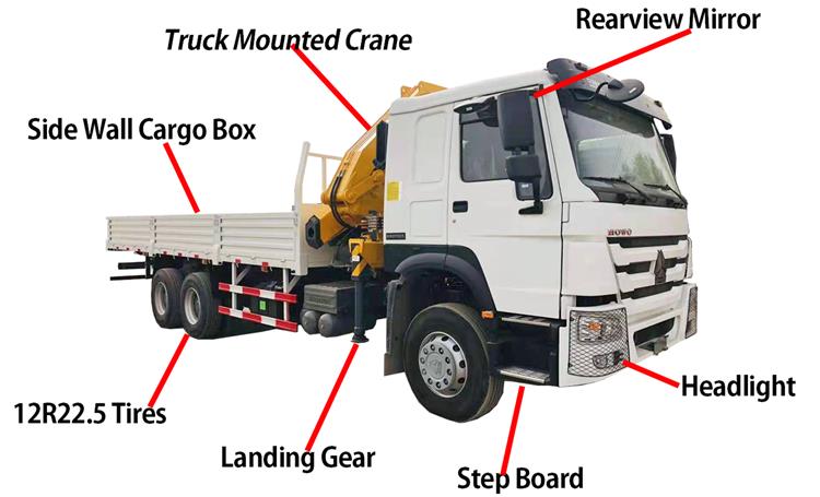 Camiones grúa Sinotruk usados