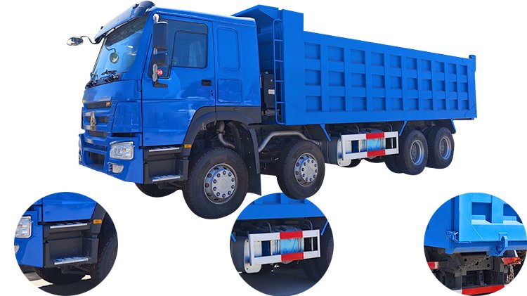 Camión volquete Sinotruk Howo de segunda mano de 8x4