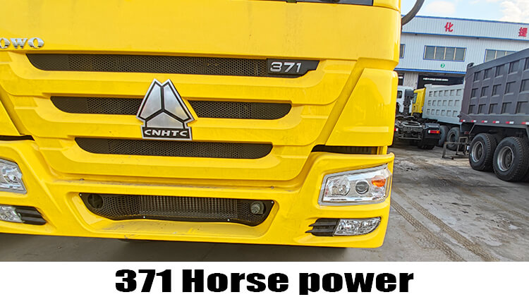 Camiones volquete usados ​​Howo 371