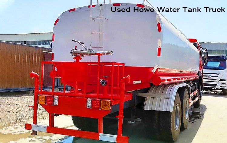 Camiones cisterna de agua de segunda mano Sinotruk Howo