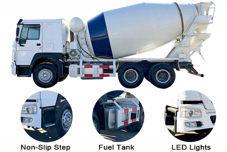 Camión mezclador Sinotruk Howo Transit de 6x4 y 10 m3 usado