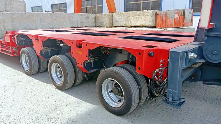 Remolque modular Nicolas: remolque hidráulico de varios ejes a la venta