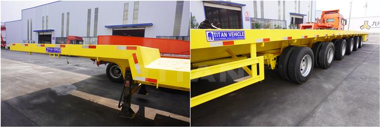 Remolque extensible para proyectos de molinos de viento en venta en Vietnam