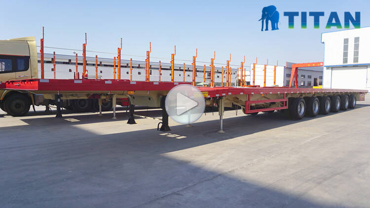 Vídeo con detalles del remolque con palas eólicas extensibles de 50 m