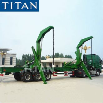 Tractor de carga lateral para contenedores