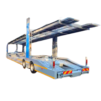 Remolque para transporte de automóviles de 2 ejes