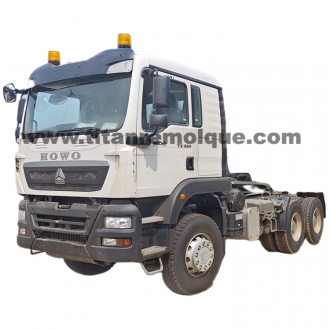 Cabezal de camión Sinotruk 380HP usado con cuidado